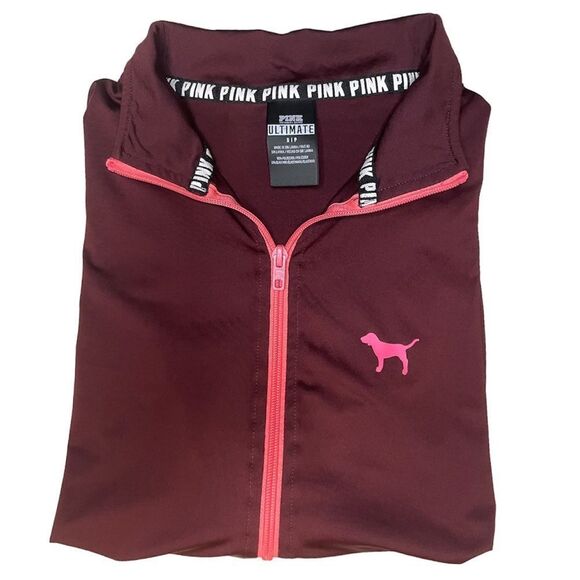 PINK Ultimate Half-Zip Jacket Size Small - Picture 1 of 5